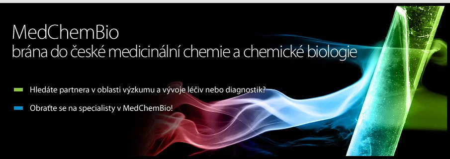 MedChemBio – brána do české medicinální chemie a chemické biologie. Hledáte partnera v oblasti výzkumu a vývoje léčiv nebo diagnostik? Obraťte se na specialisty v MedChemBio!